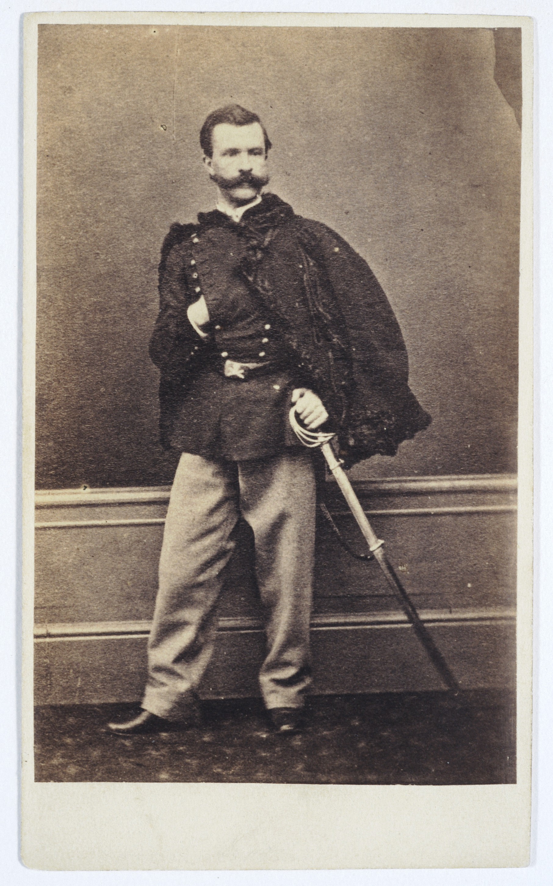Portret Mariana Langiewicza / autor: Seyfried, Jan Nepomucen (1811-1892)