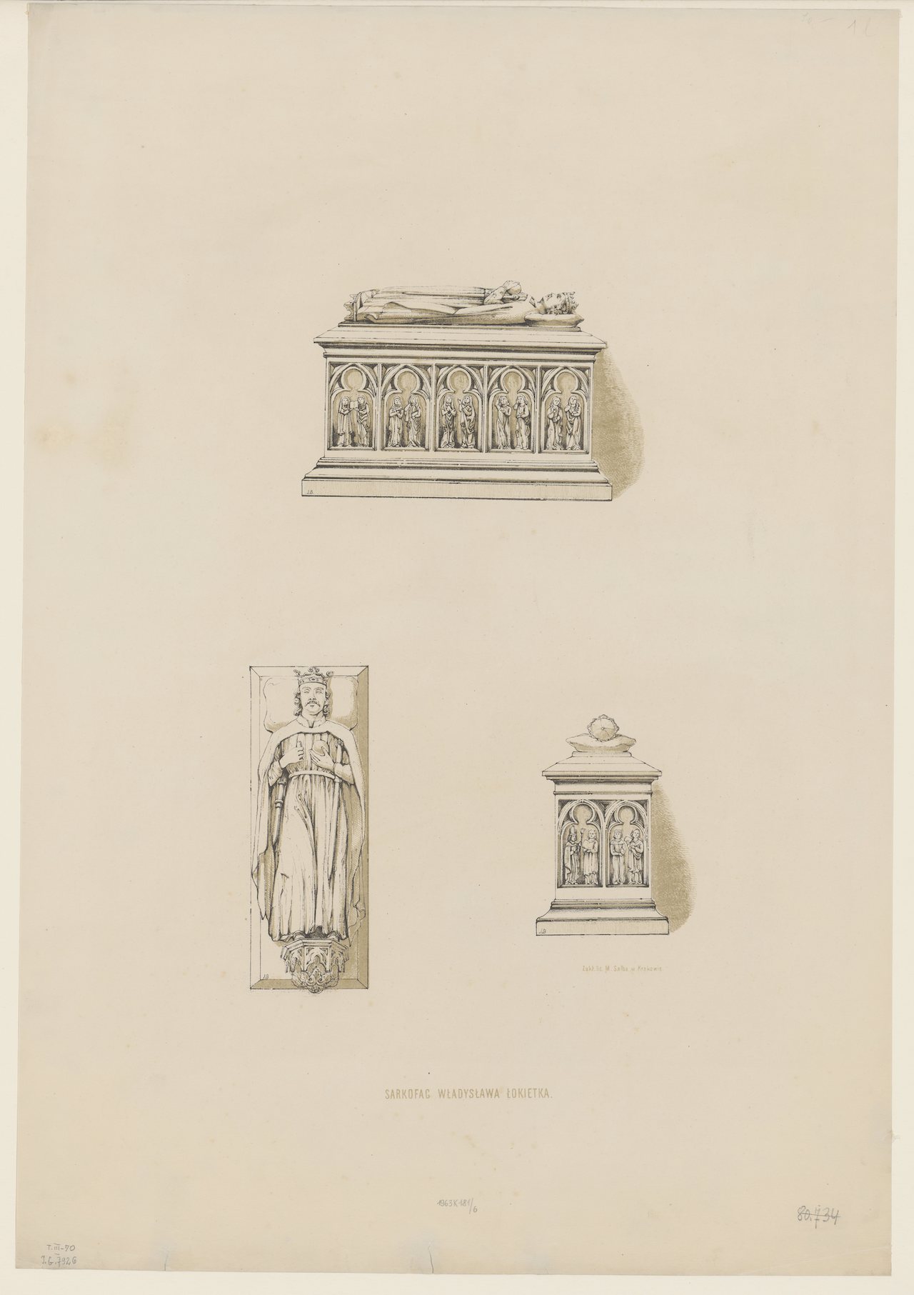 Sarkofag Władysława Łokietka - Brydak, Jędrzej (1837-1876)